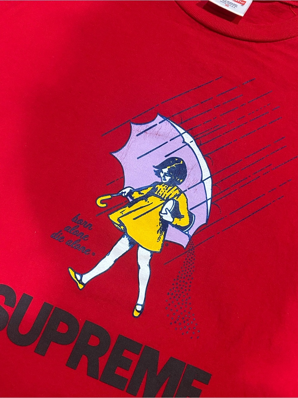 Supreme Morton Salt Red Tee: RARE - Picture 4 of 4